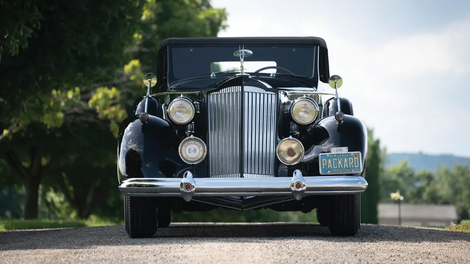 1937 Packard Twelve Convertible Victoria by Rollston