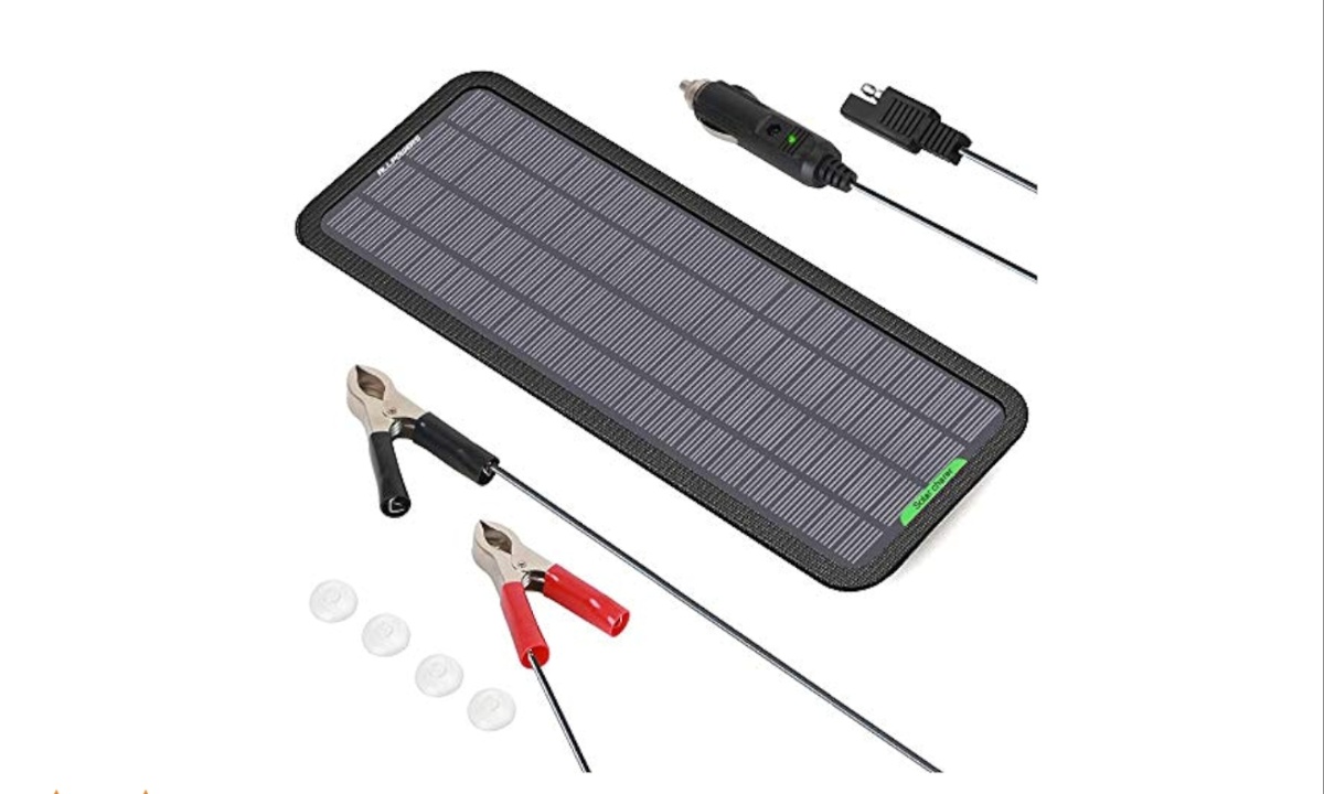 ALLPOWERS Portable Solar Panel Car Boat Power Battery Charger