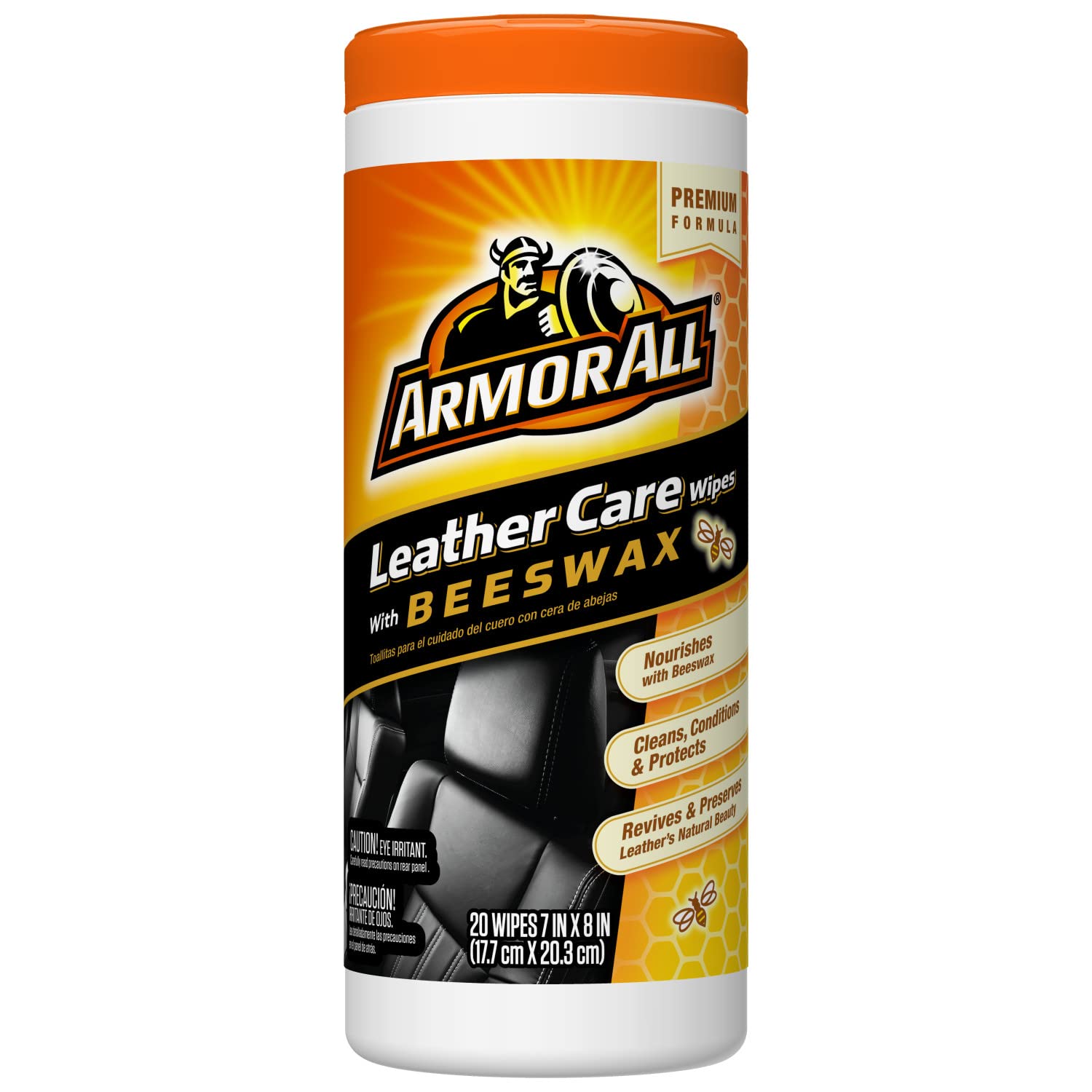 Armor All Interior Cleaner Car Leather Wipes 