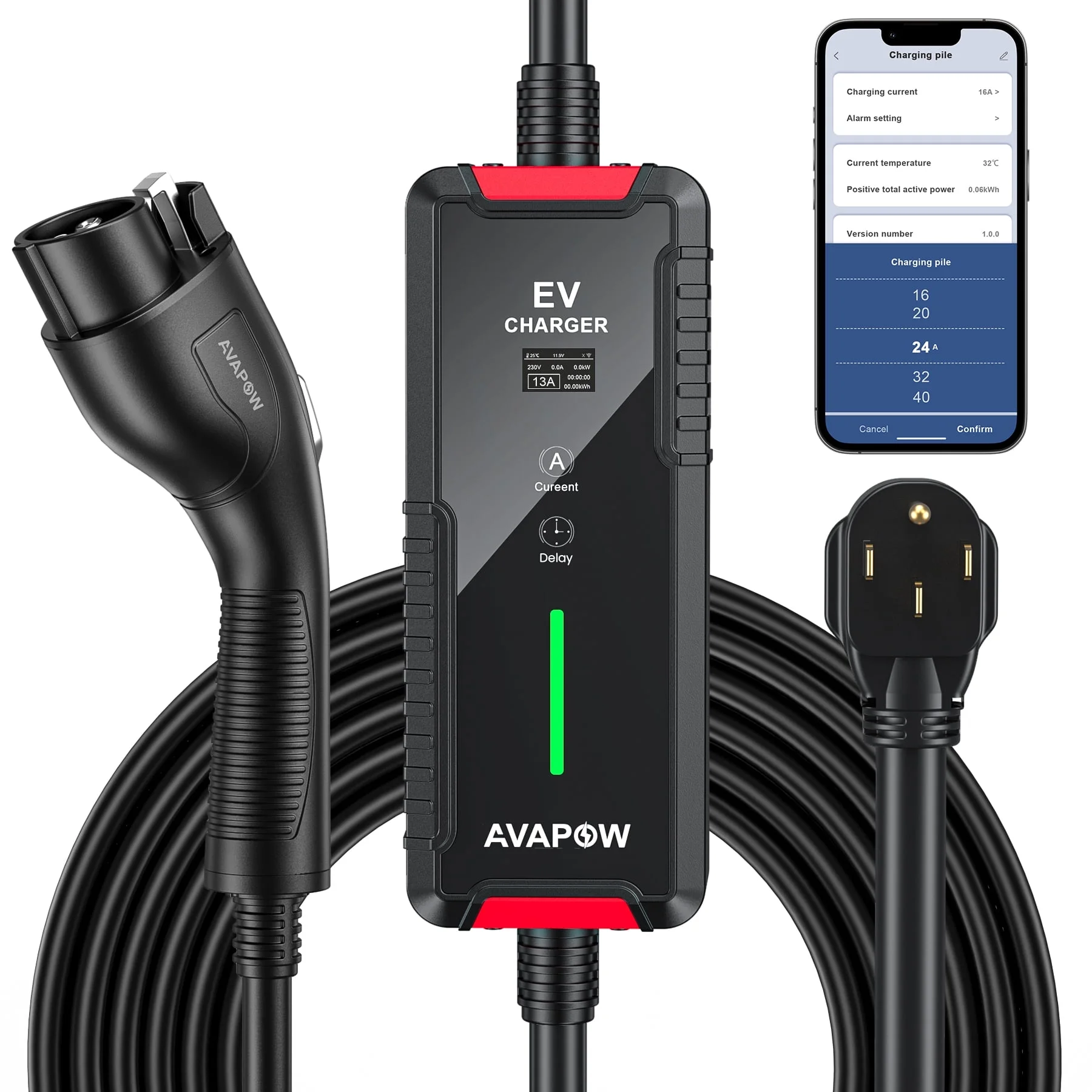 Avapow Level 2 EV Charger