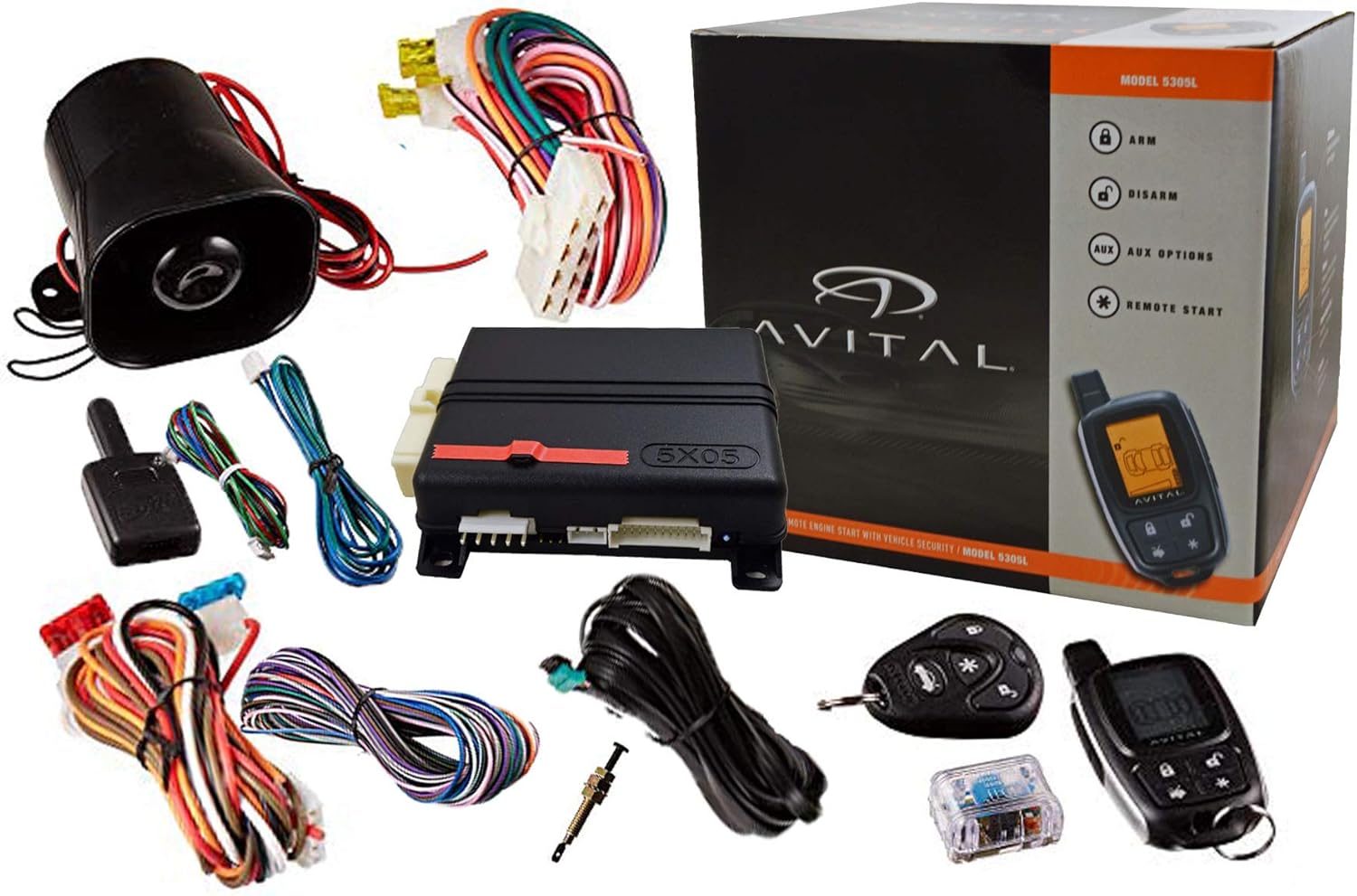 Avital 5305L Affordable Security with Remote Start