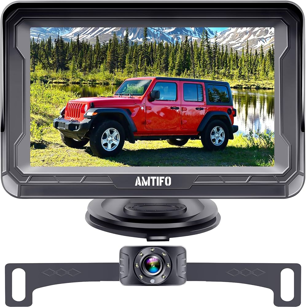 Backup Camera 4.3 Inch for Car Plug Play