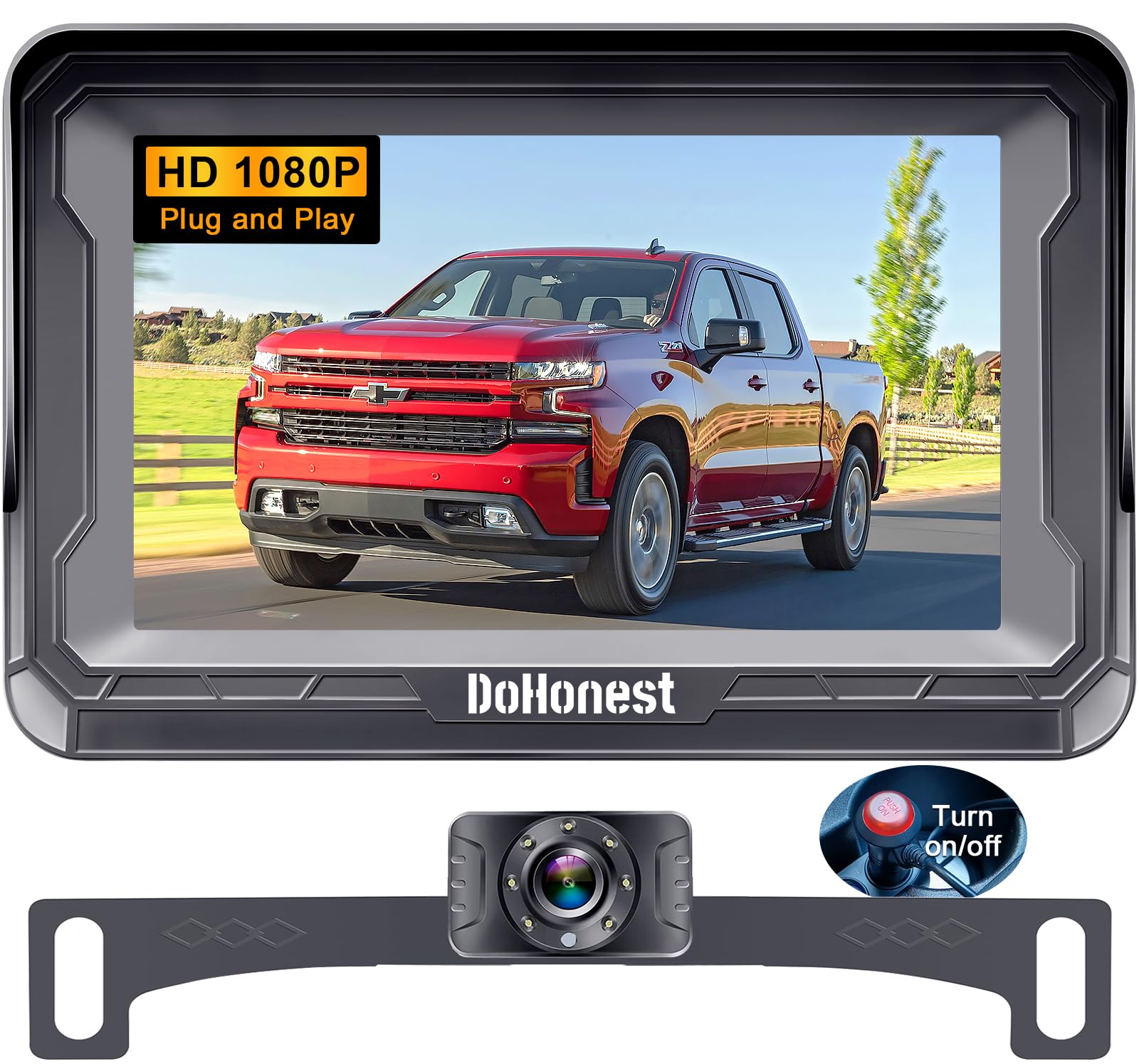 DoHonest Backup Camera and Monitor Kit