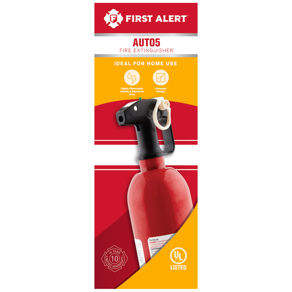 First Alert Auto5 Car Fire Extinguisher