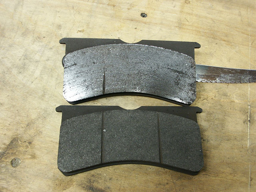 Glazed Brake Pads or Rotors