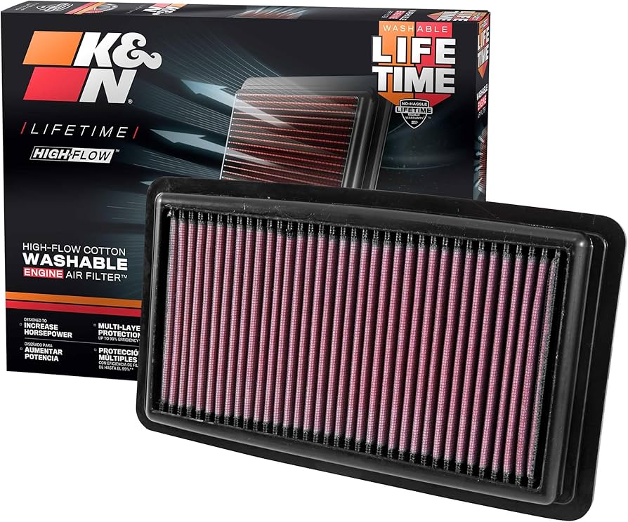 K&N Washable and Reusable Air Filters