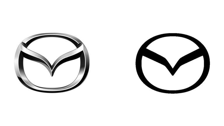 Mazda's New Flat Logo