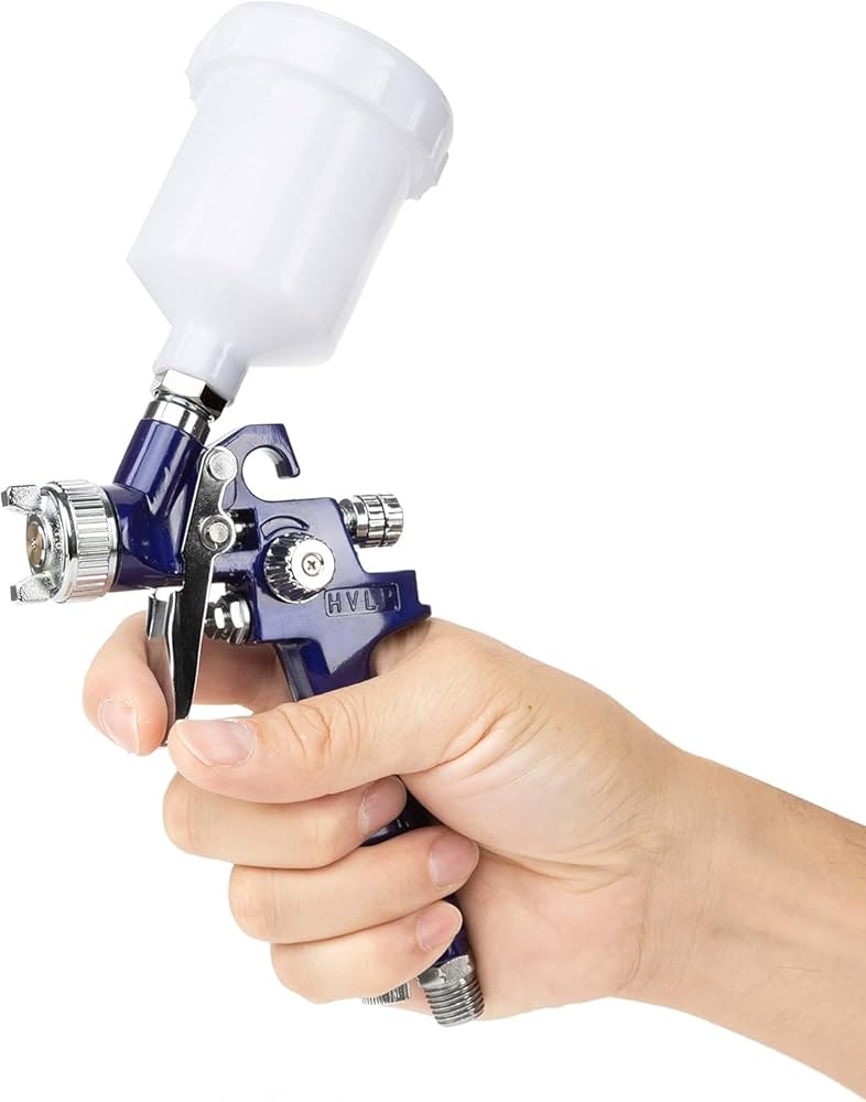 Neiko 31207A HVLP Mini Gravity Feed Air Spray Paint Gun