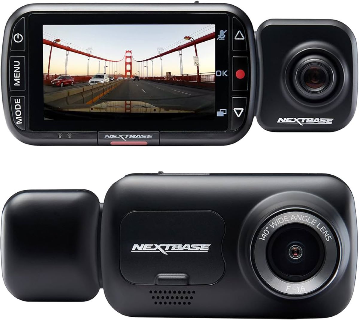 Nextbase 222X – Best budget front rear dash cam