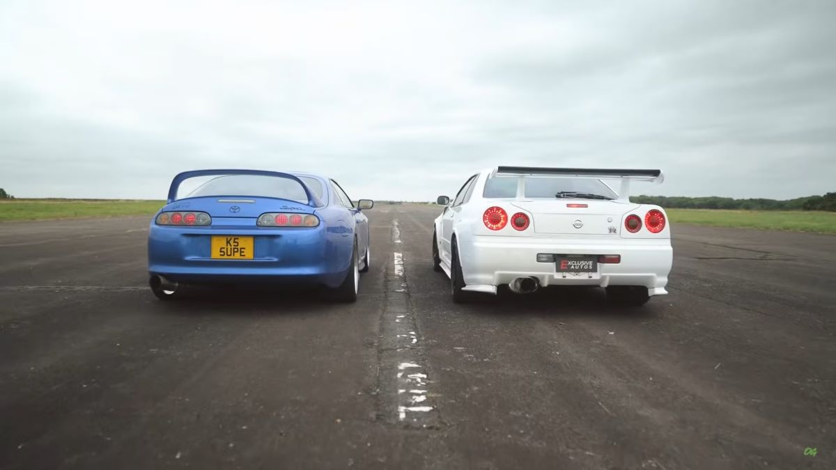 Nissan Skyline vs Toyota Supra