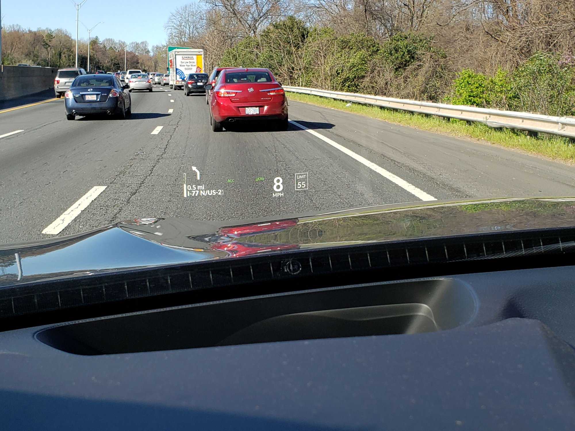 Not Utilizing the Heads Up Display