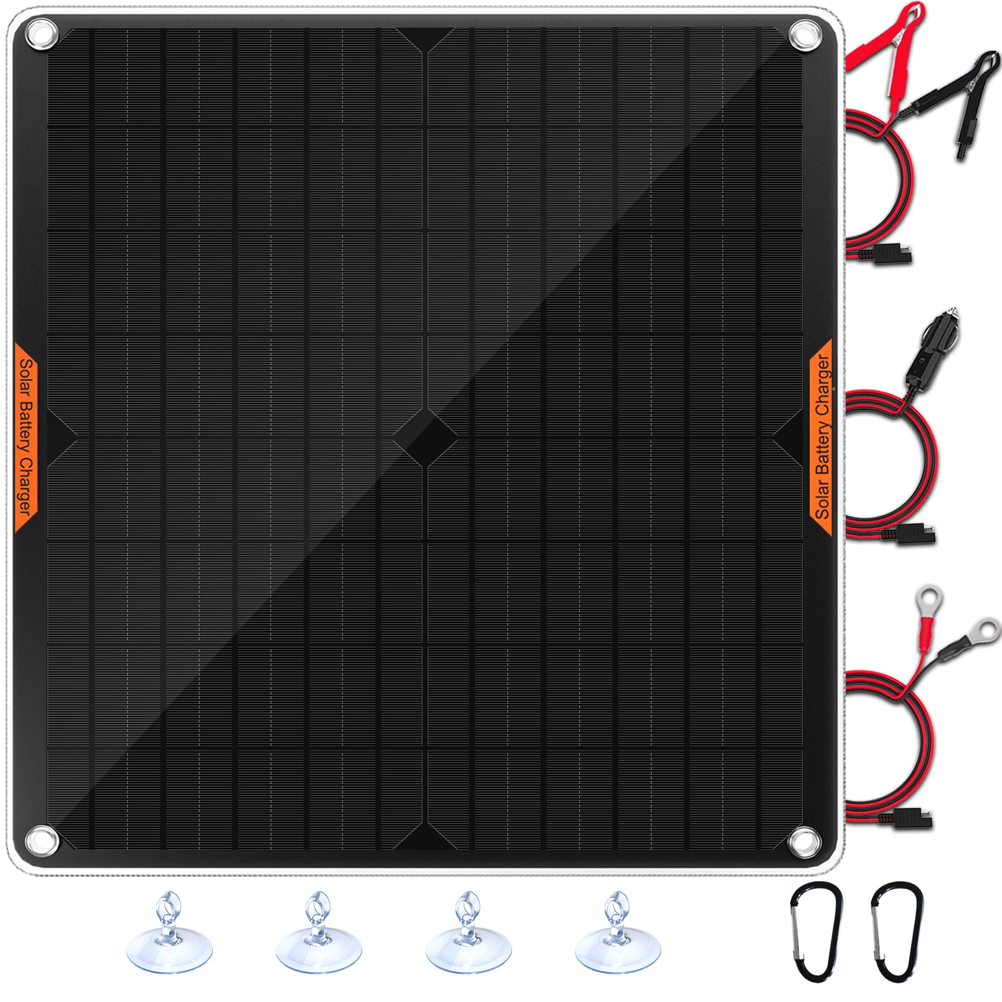 OYMSAE 20W 12V Solar Panel Car Battery Charger