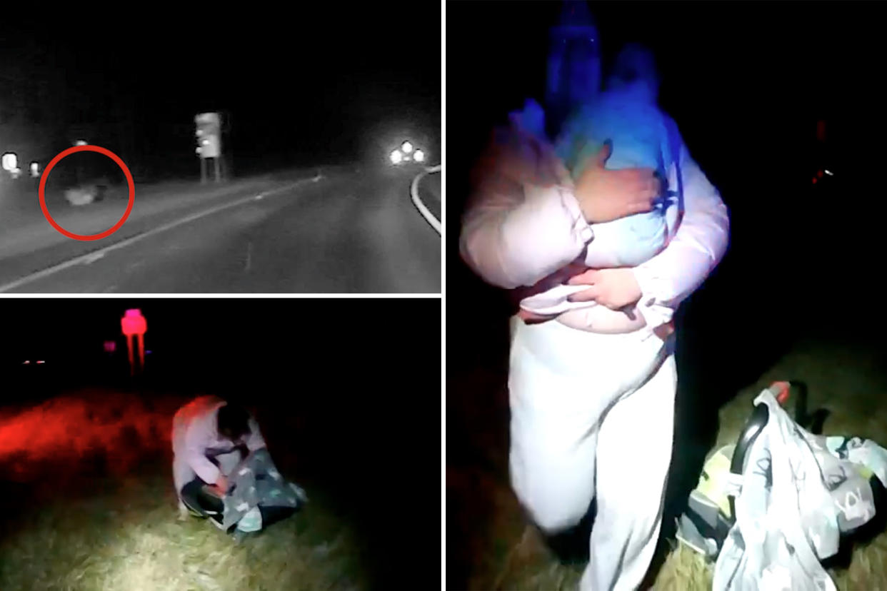 Ohio Man Throws Baby from Car During High Speed Police Chase as mom rushes to rescue