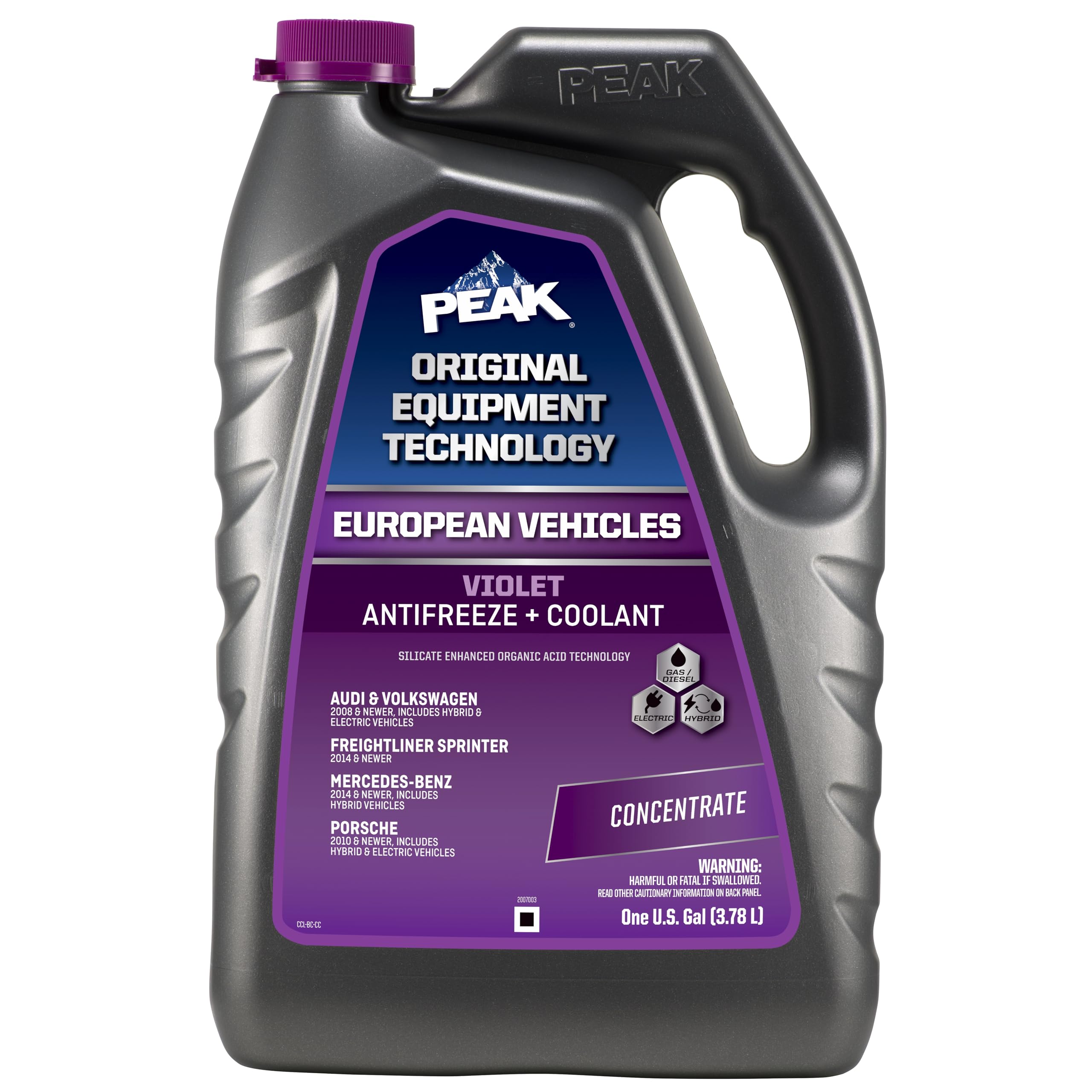 Peak OET European Violet Antifreeze