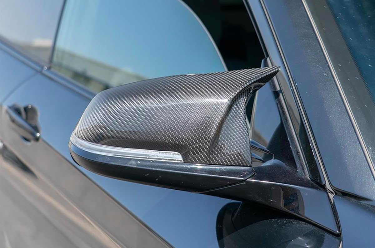 Real Carbon Fiber Side Mirror Cover Caps