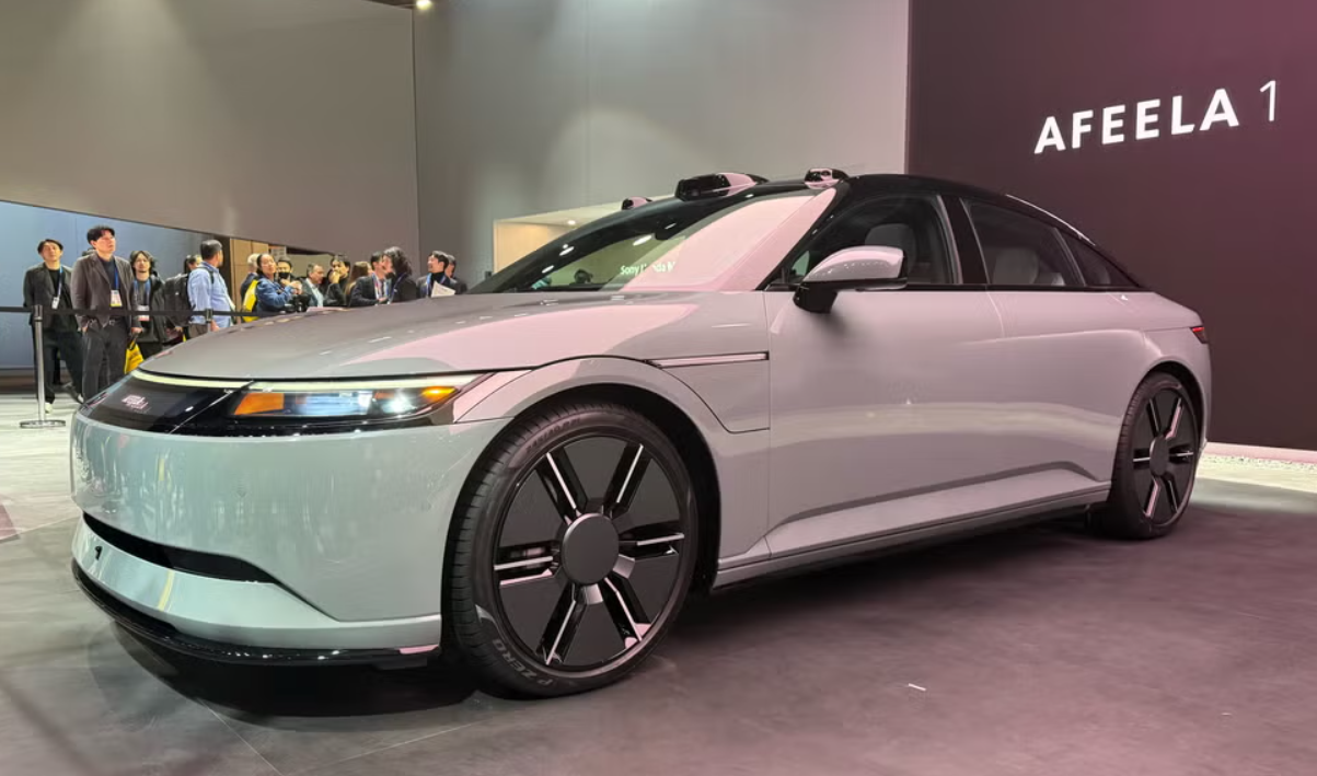 Sony and Honda Reveal Afeela Electric Vehicle at CES 2025 in Las Vegas