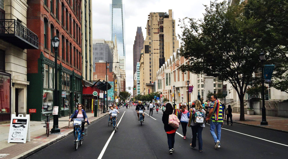 Philadelphia Expands Car-Free Zones in Downtown Area