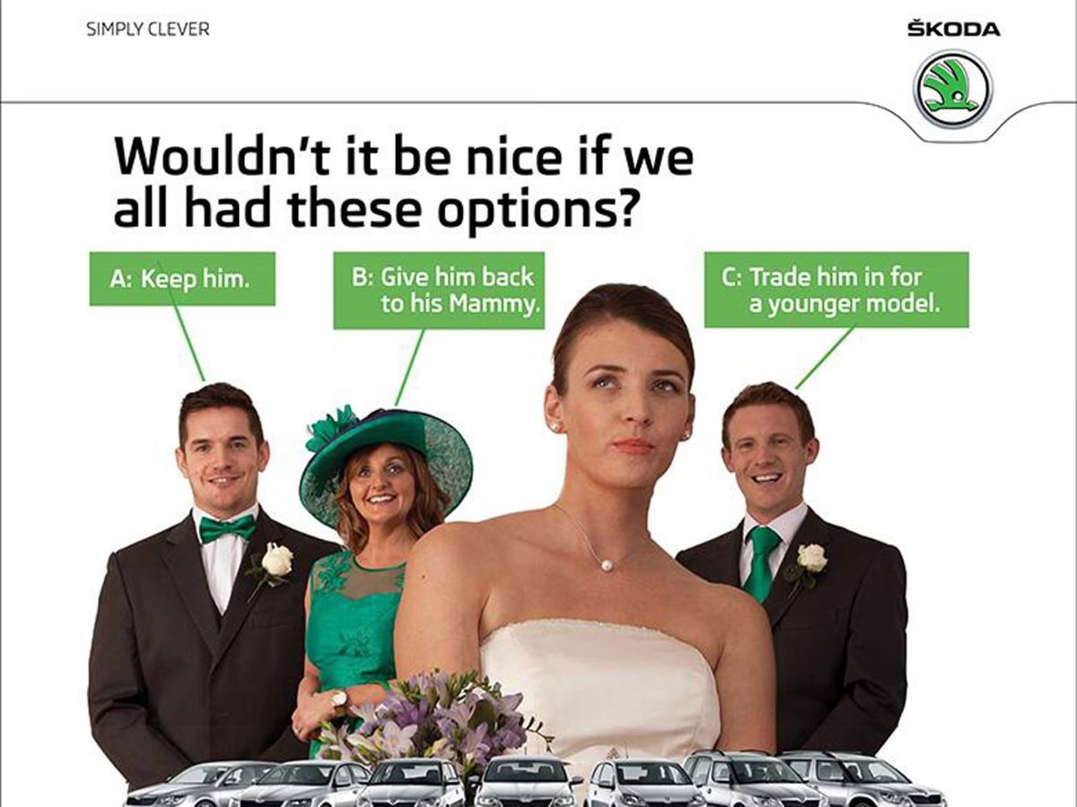 Skoda’s Groom Options Ad