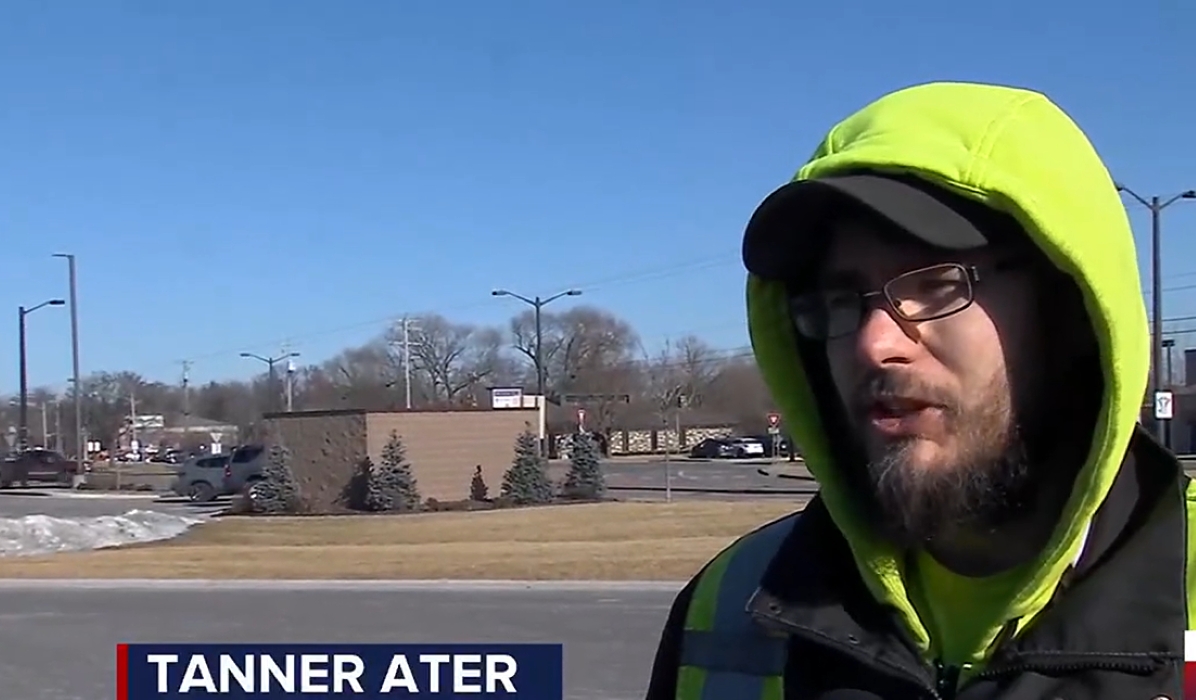 Tanner Ater Rescues Couple from Fiery Crash in Wisconsin