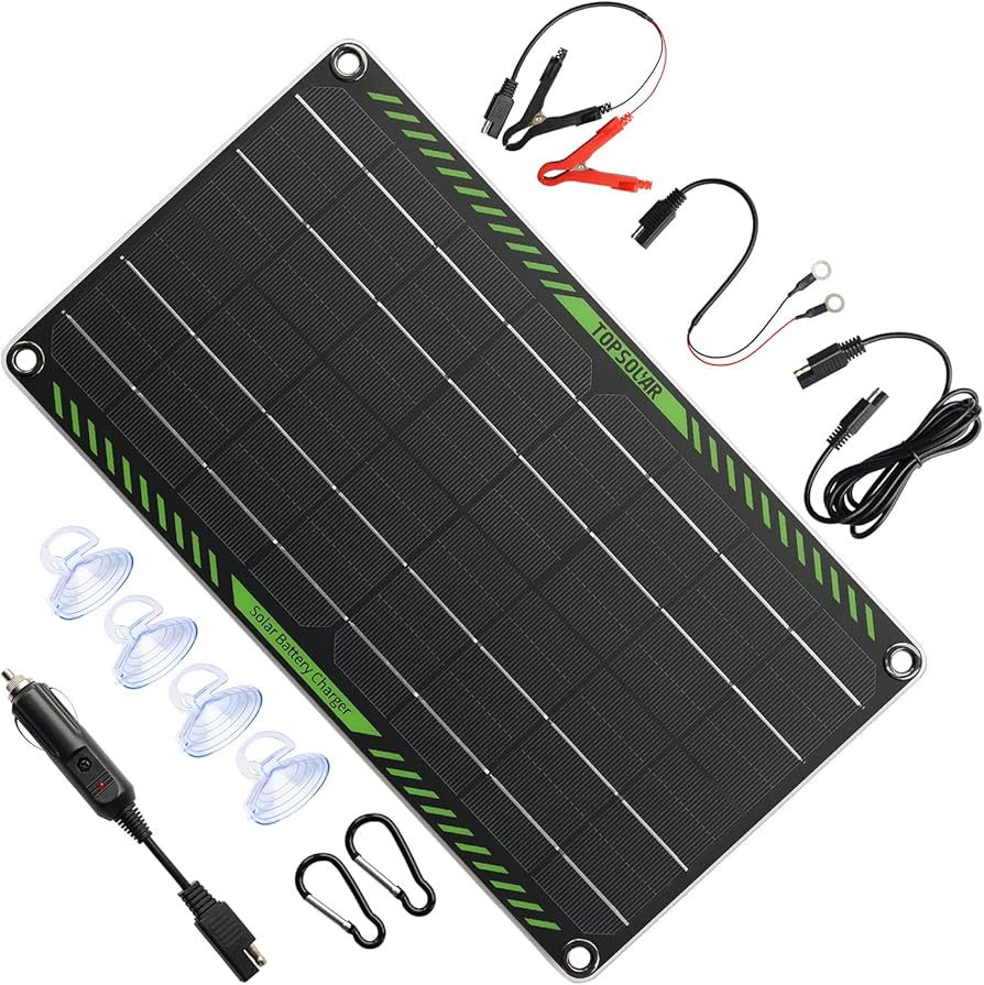 Topsolar Solar Panel Battery Charger