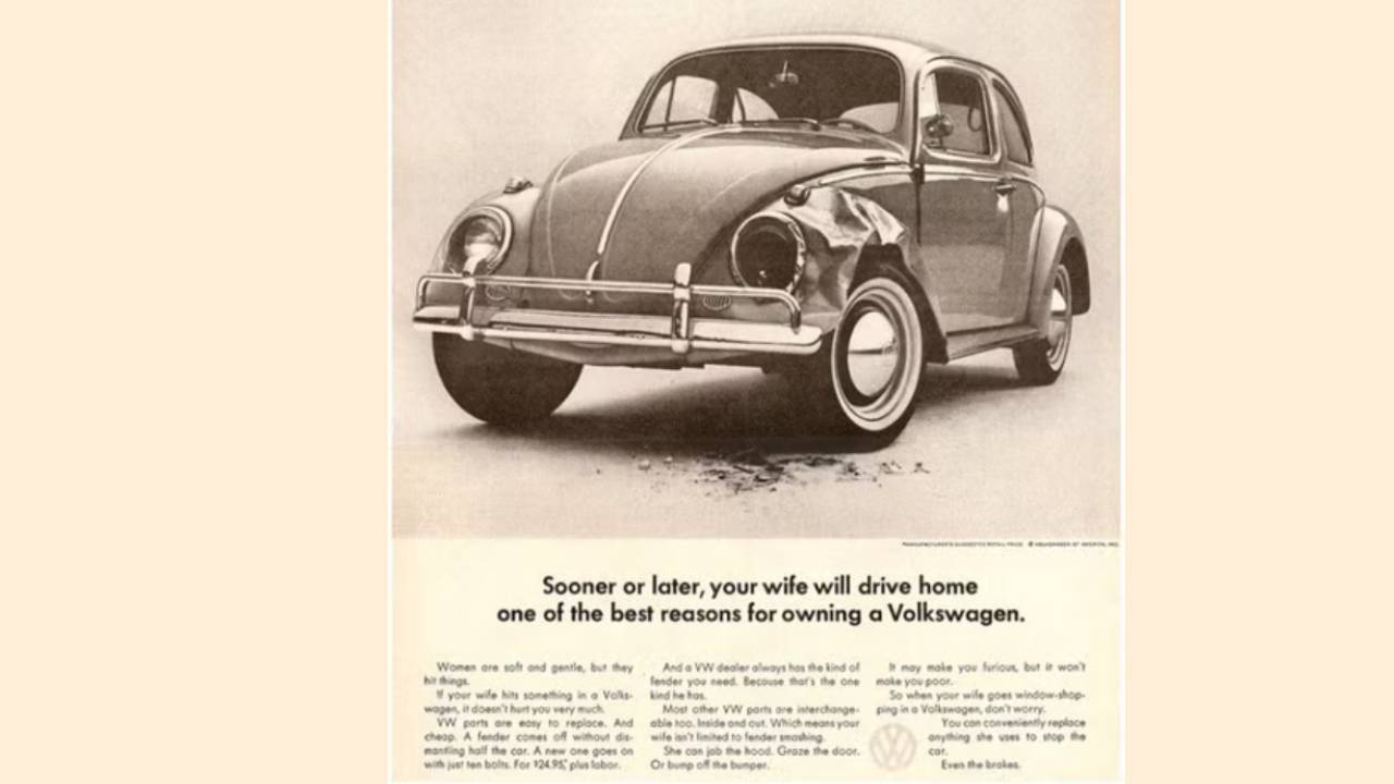 Volkswagen’s “Women Hit Things” Ad