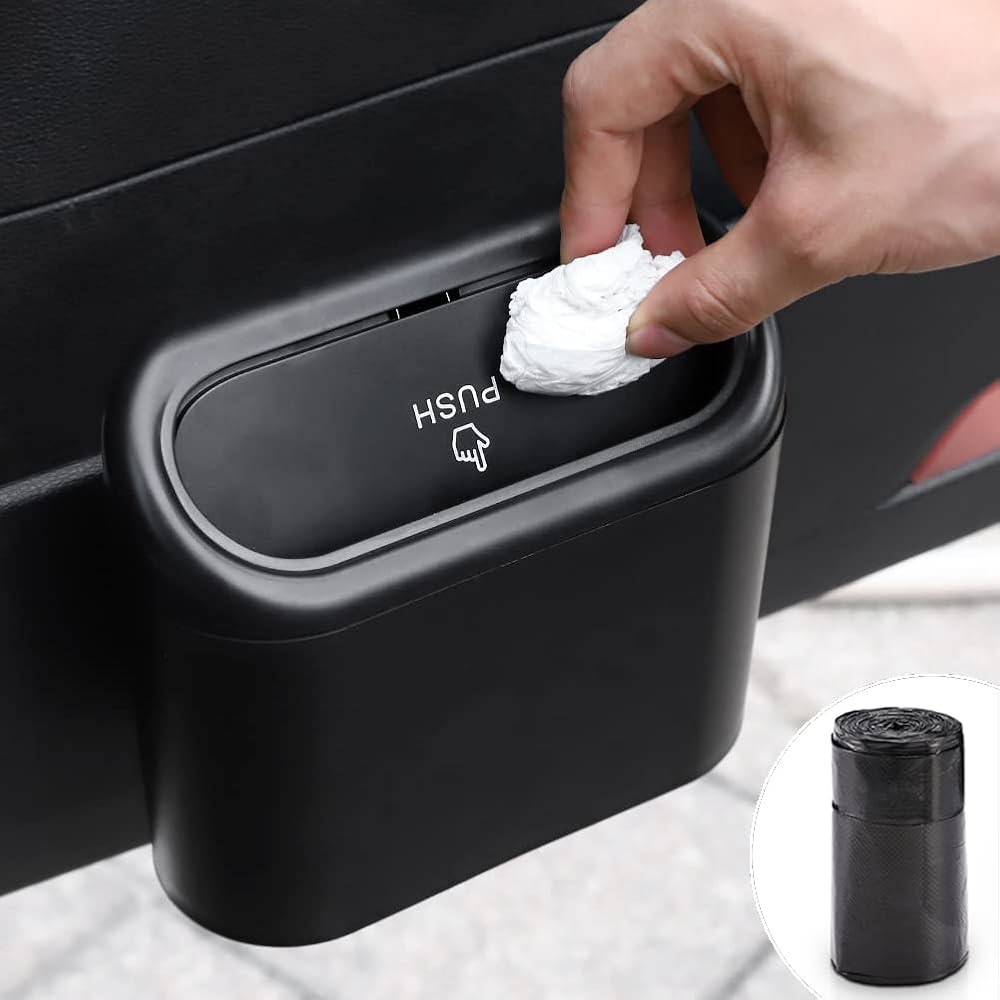 mini trash can for car