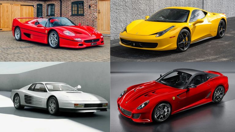 15 Greatest Ferrari Models of All Time