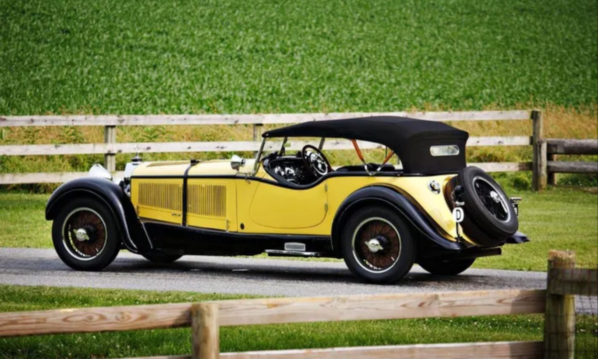 1928 Mercedes Benz S Type 26180 Sports Tourer