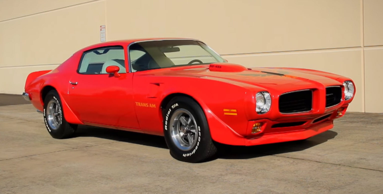 1973 Pontiac Firebird Trans Am SD 455