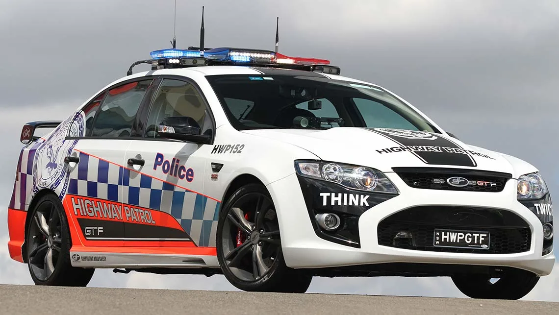 Australian Police Ford Falcon GT F