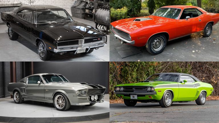 Best 10 American Muscle Cars of All Time