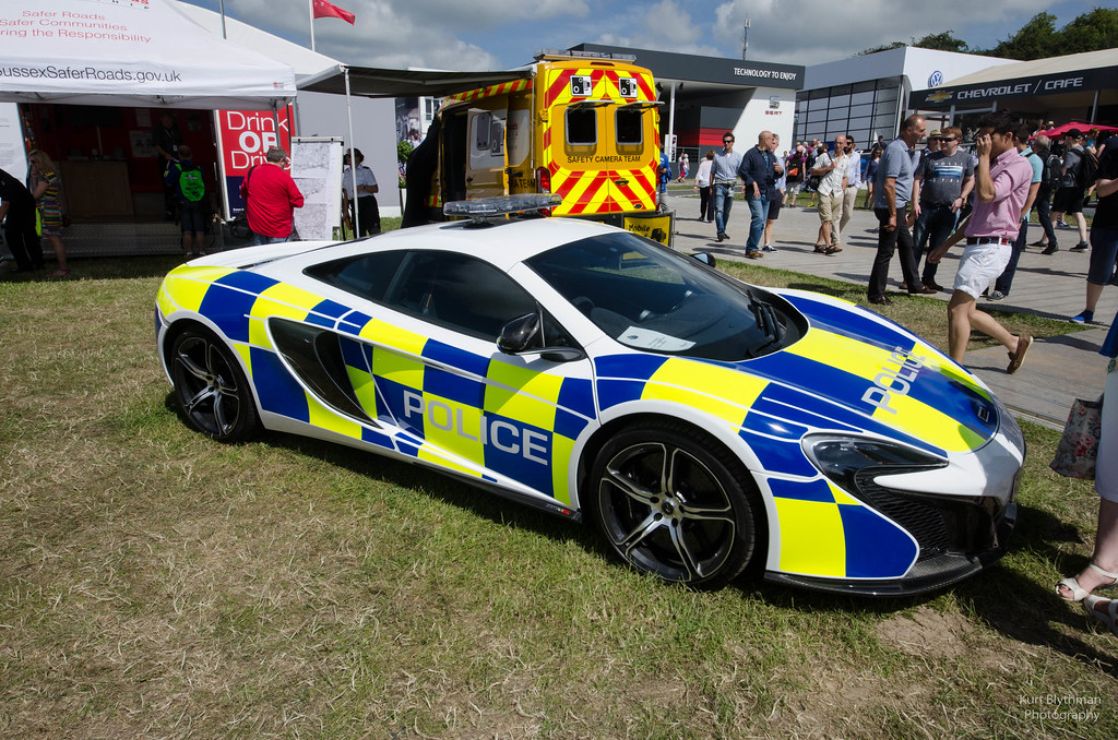 British Police McLaren 650S