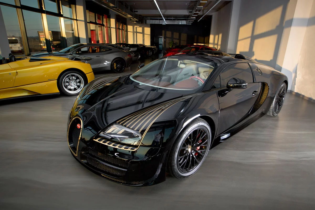 Bugatti Veyron Black Bess