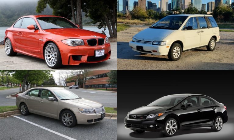 Cars That Were Only Sold for a Limited Time