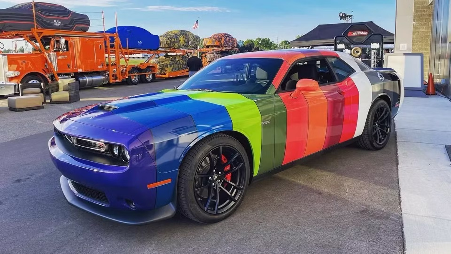 Dodge Challenger Every Factory Color Wrap