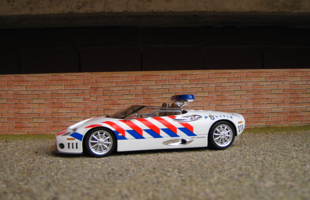 Dutch Police Spyker C8 Spyder