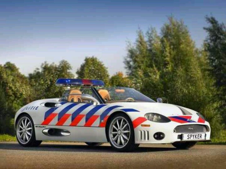 Dutch Police Spyker C8 Spyder