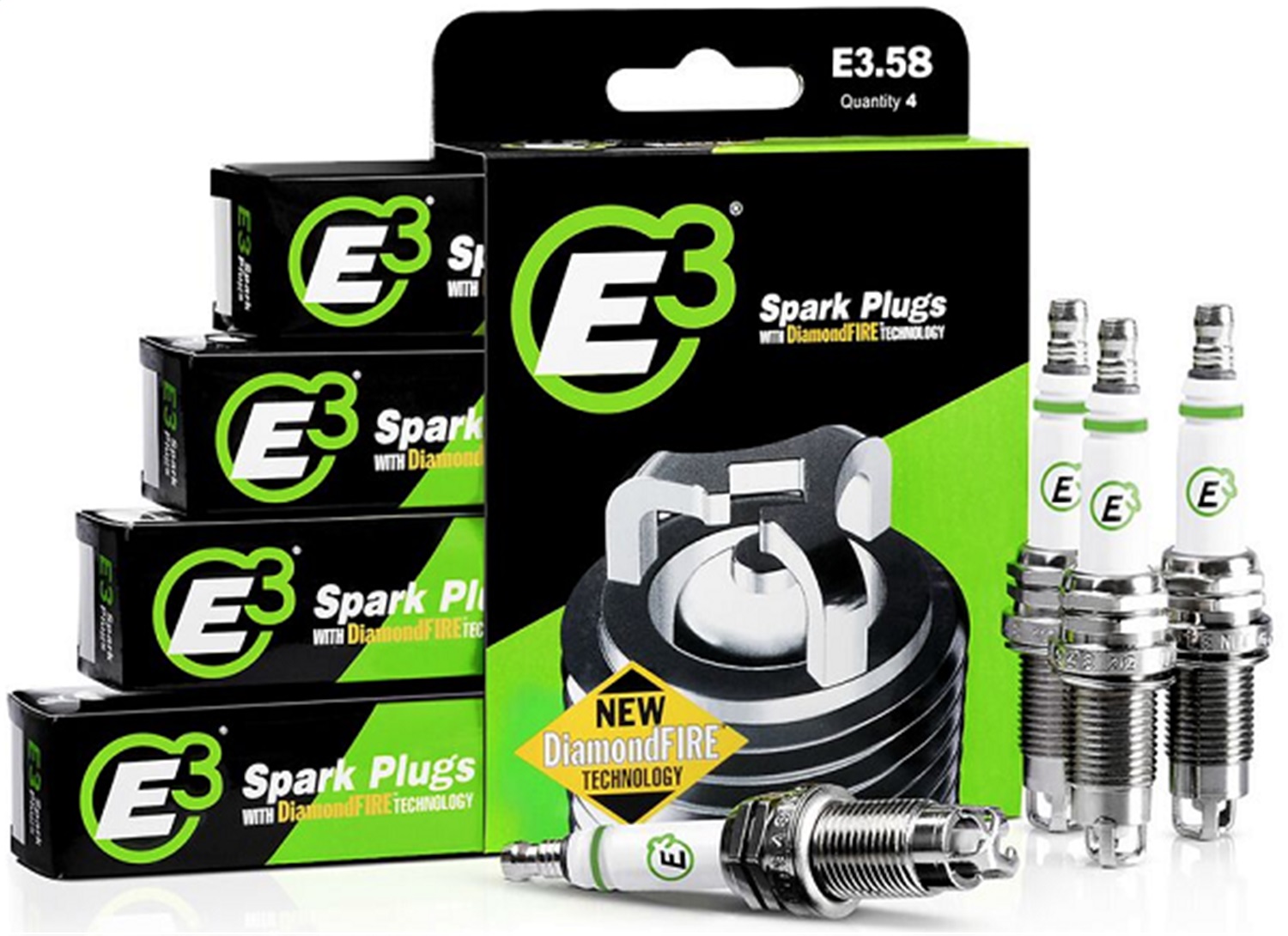 E3 DiamondFire Spark Plugs