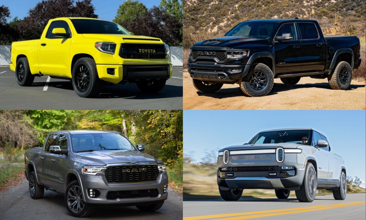 Fastest Pickup Trucks That Offer Shocking Speed