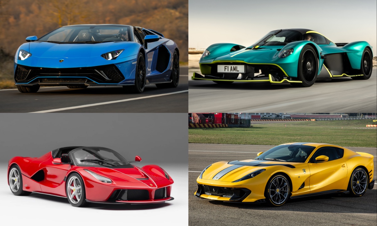 Fastest V12 Powered Cars