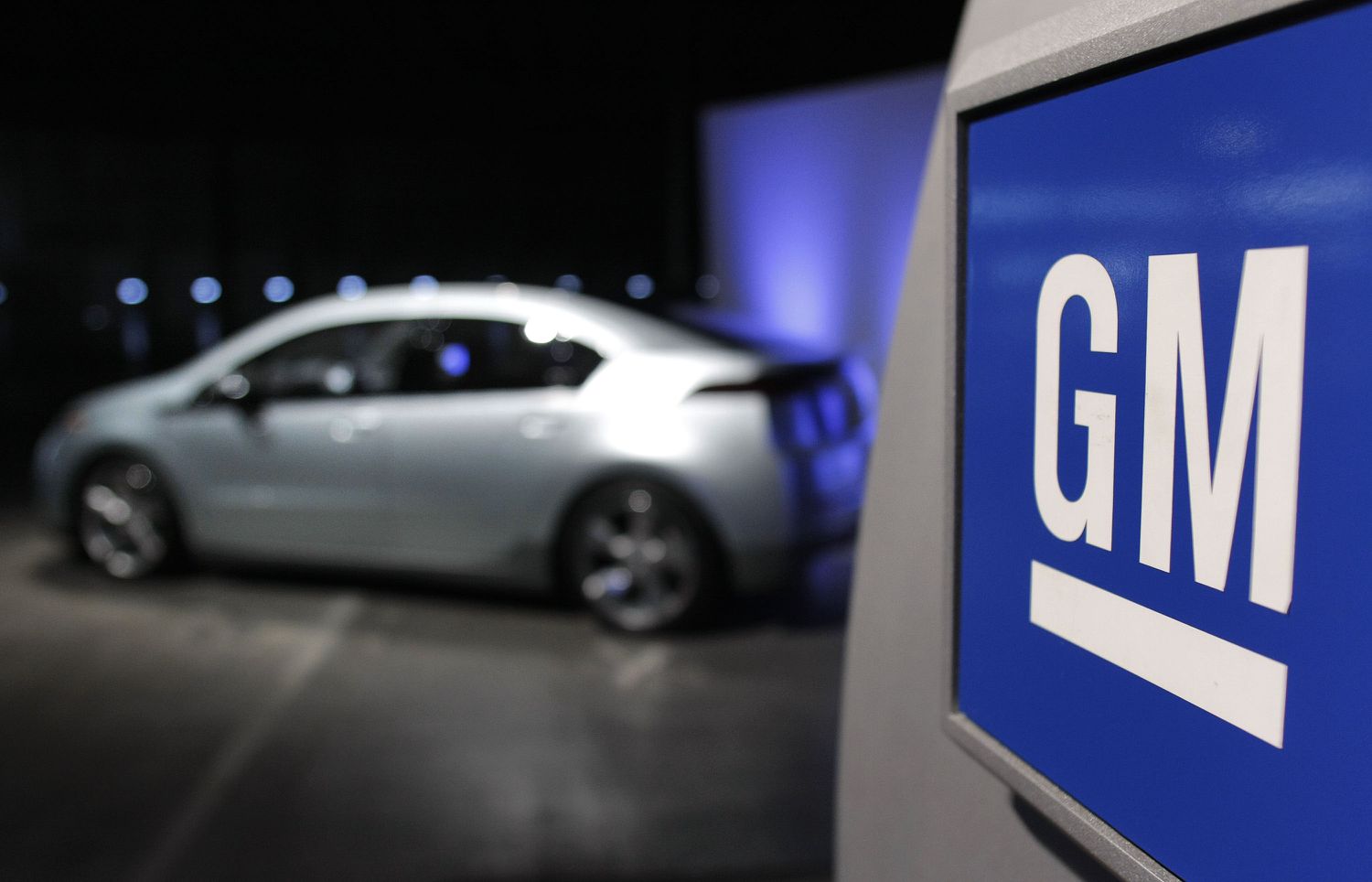 GM Shares Down on EV Getty Images