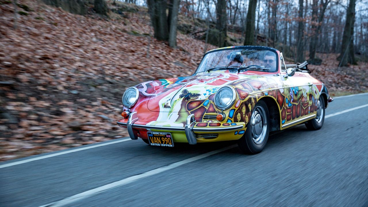 Janis Joplin's Psychedelic Porsche 356