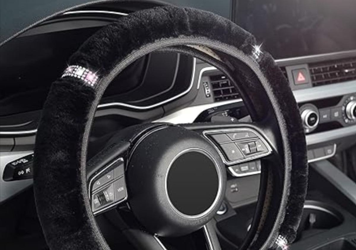 KAFEEK Elastic Steering Wheel Cover