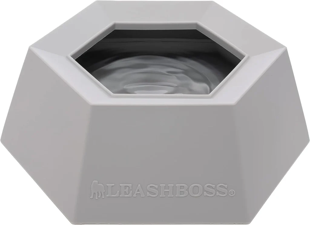 Leashboss Splashless Travel Dog Water Bowl