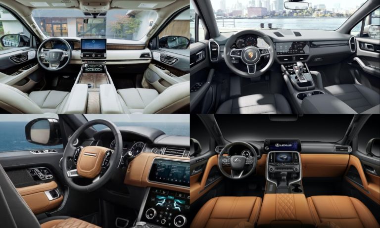 Luxury SUVs With Stunning Interiors