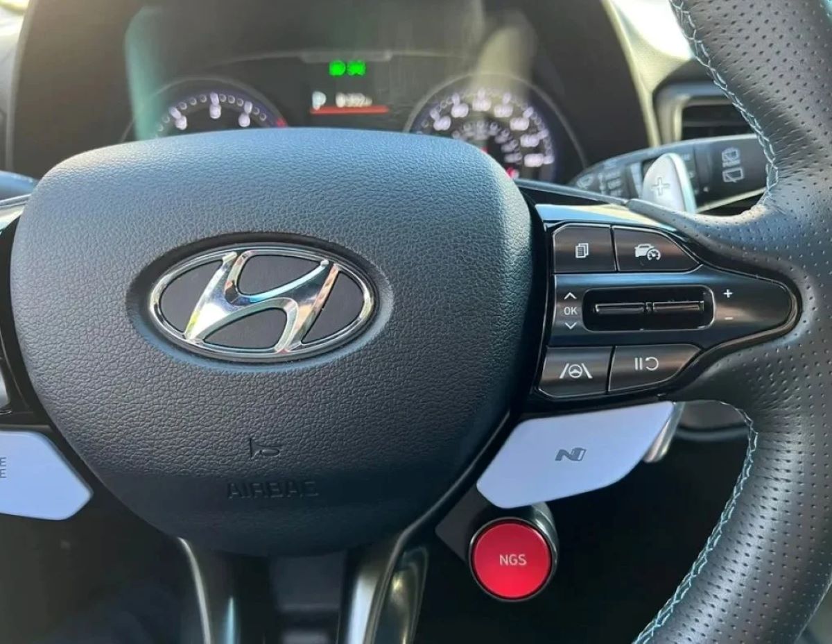 NGS Button on Hyundai N Vehicles