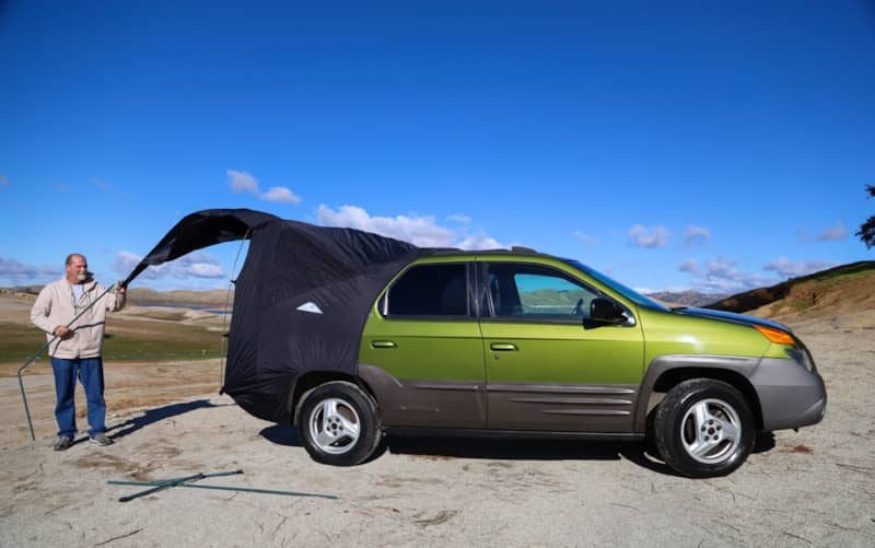 Pontiac Aztek’s Tent Attachment