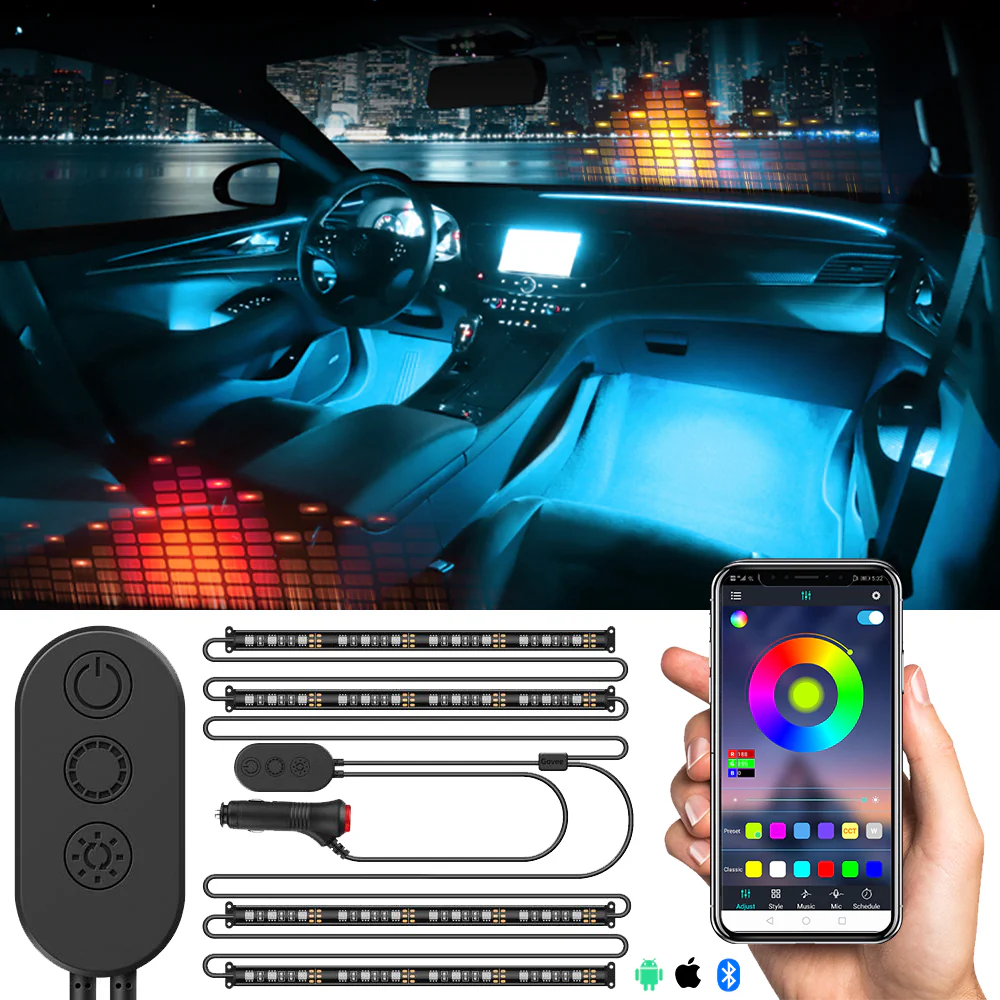 SUNPIE Car LED Interior Lights