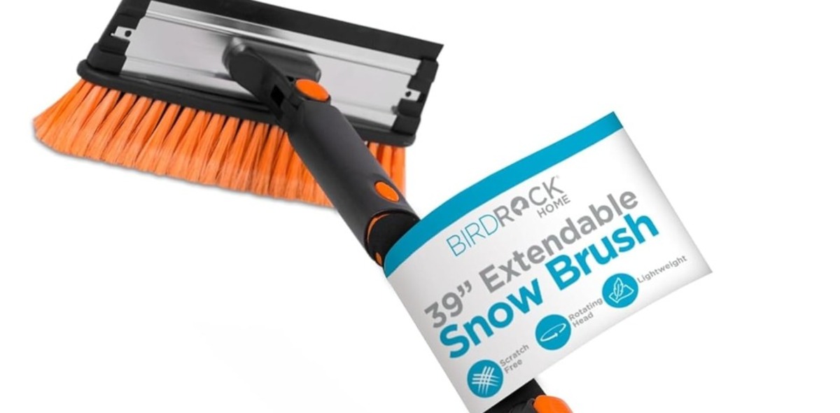 Snow Moover 39 Extendable Ice Scraper and Snow Brush