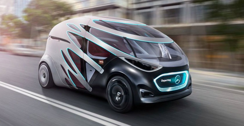 The Mercedes Benz Vision Urbanetic